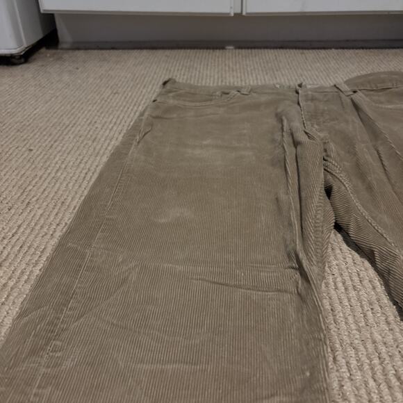 Vintage Patagonia Mens 36x32 Faded Straight Leg Corduroy Chino Pants BrownCotton - Picture 3 of 13
